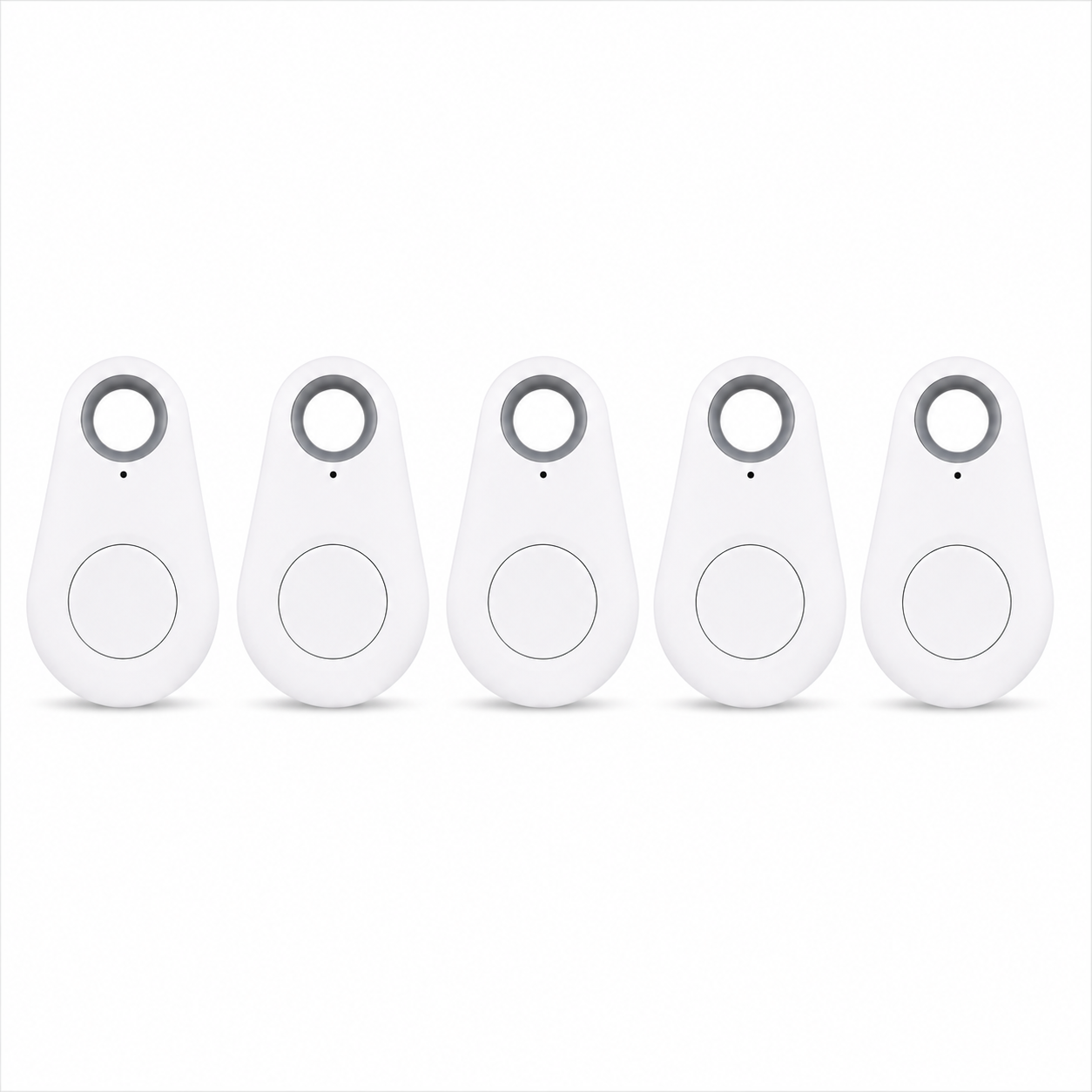 1-5pcs Wireless Mini GPS Tracker Anti-lost Alarm Key Child Bag Wallet Finder Bluetooth APP Locator Smart Tag For Ios And Android