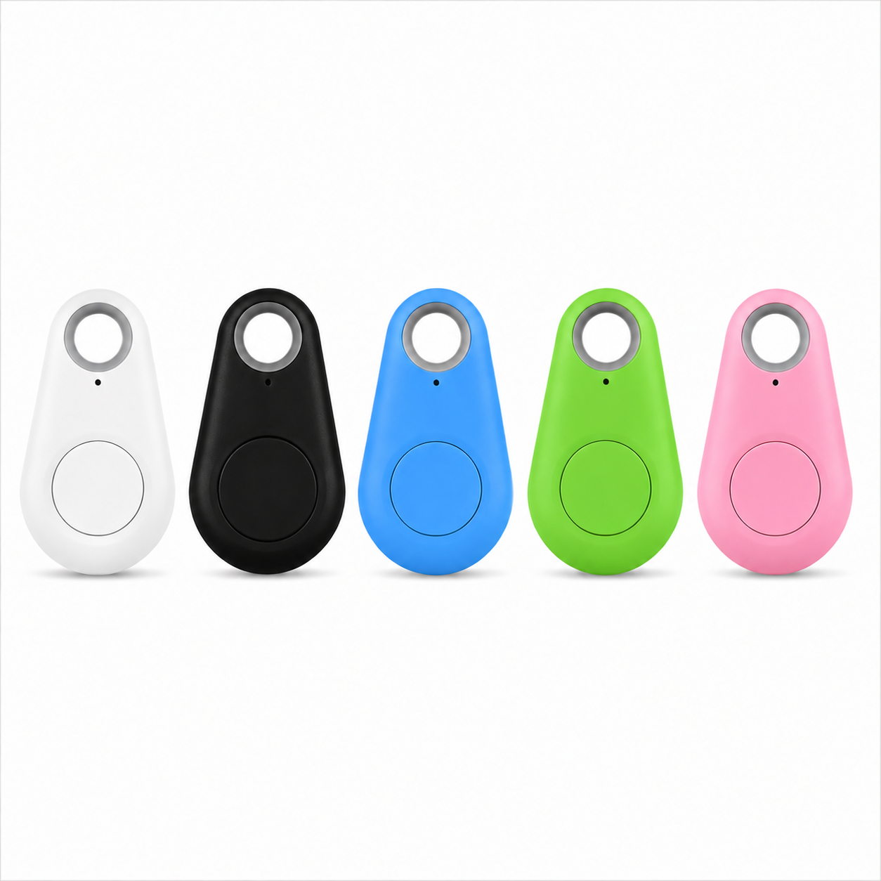 1-5pcs Wireless Mini GPS Tracker Anti-lost Alarm Key Child Bag Wallet Finder Bluetooth APP Locator Smart Tag For Ios And Android