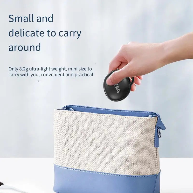 Wireless Mini GPS Tracker Anti-Lost Alarm Key Finder with Bluetooth APP for IPhone/Android - Smart Tag Locator for Keys Child