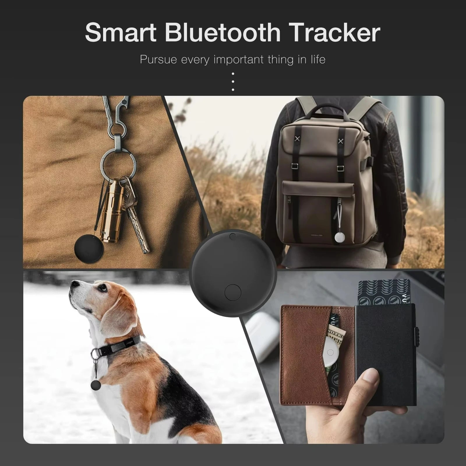 1pc Mini GPS Tracker Anti-lost, GPS Tracker Strong Car Tracking Anti-Lost Mini Worldwide Smart Key Finder Locator