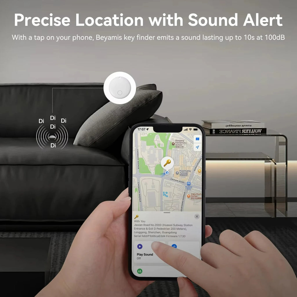 1pc Mini GPS Tracker Anti-lost, GPS Tracker Strong Car Tracking Anti-Lost Mini Worldwide Smart Key Finder Locator