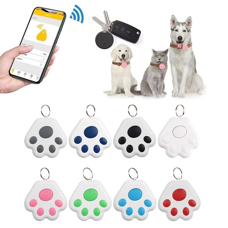 Mini Smart GPS Locator Anti Lost Alarm Wallet Keychain Smart Tag Bluetooth Tracer Keychain Pet Child Tracker Locator Key Finder