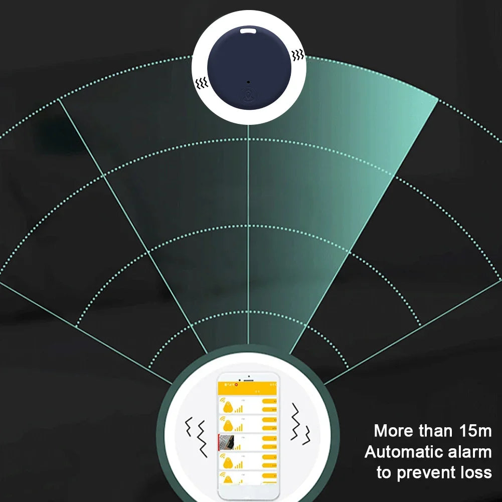 Wireless Mini GPS Tracker Anti-lost Alarm Key Child Bag Wallet Finder Bluetooth APP GPS Locator Smart Tag For iPhone For Android