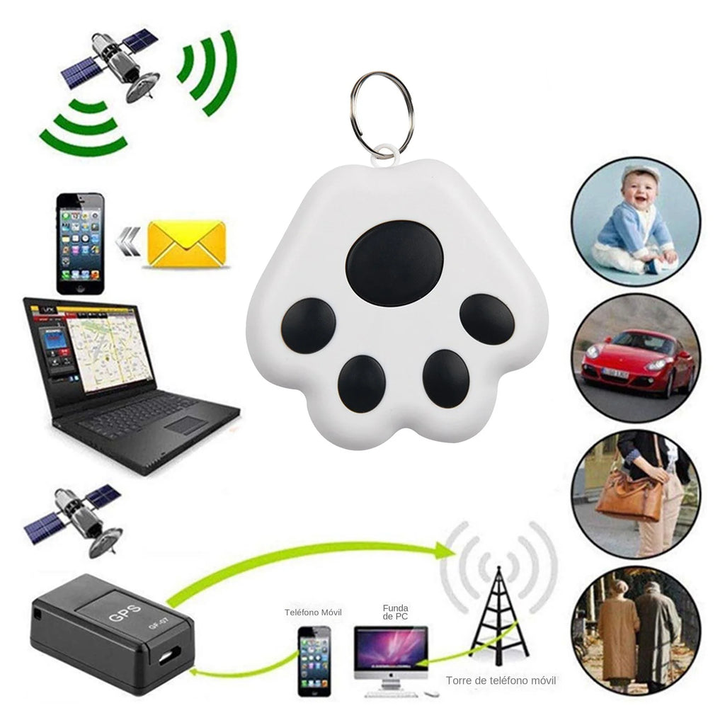 Mini Smart GPS Locator Anti Lost Alarm Wallet Keychain Smart Tag Bluetooth Tracer Keychain Pet Child Tracker Locator Key Finder