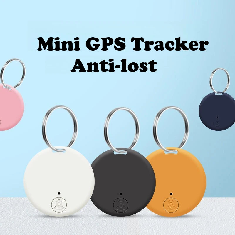 Wireless Mini GPS Tracker Anti-lost Alarm Key Child Bag Wallet Finder Bluetooth APP GPS Locator Smart Tag For iPhone For Android
