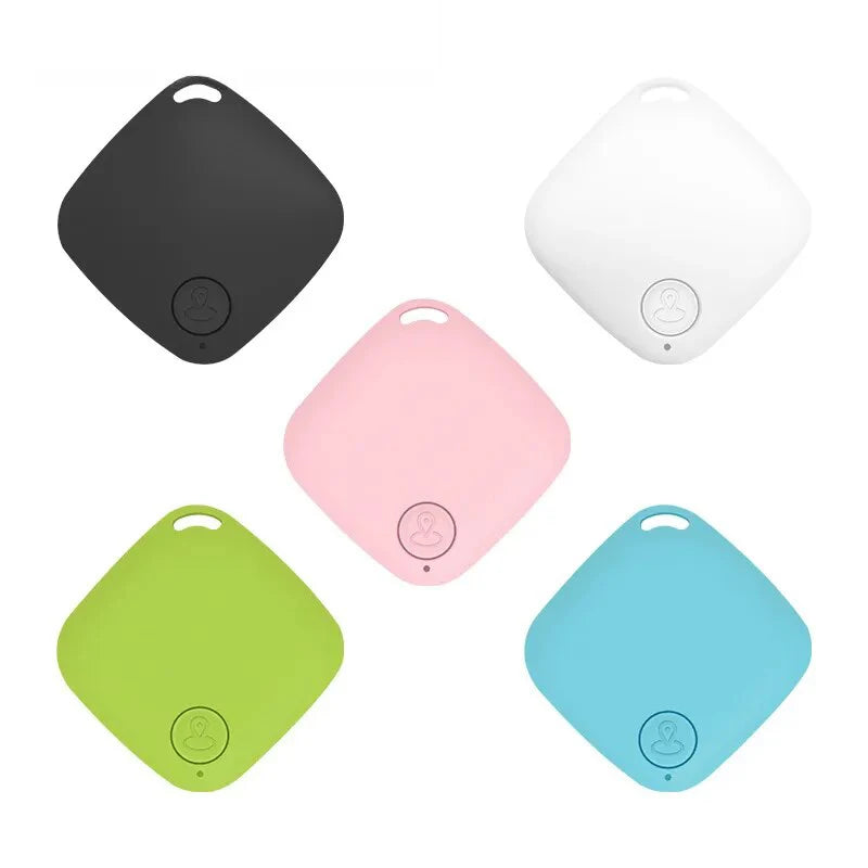 Mini GPS Tracker Anti-Lost Alarm Wallet Keychain Smart Tag Bluetooth Tracer Luggage Pets Tracker Key Finder Locator Accessories