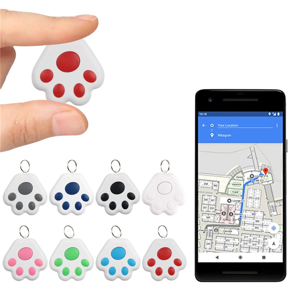 Mini Smart GPS Locator Anti Lost Alarm Wallet Keychain Smart Tag Bluetooth Tracer Keychain Pet Child Tracker Locator Key Finder