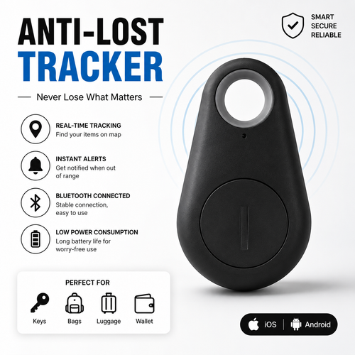1-5pcs Wireless Mini GPS Tracker Anti-lost Alarm Key Child Bag Wallet Finder Bluetooth APP Locator Smart Tag For Ios And Android